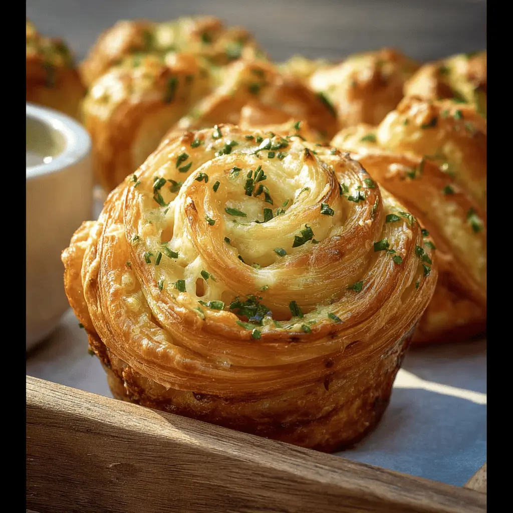 Cheesy Garlic Cruffin: The Indulgent Twist for Home Cooks