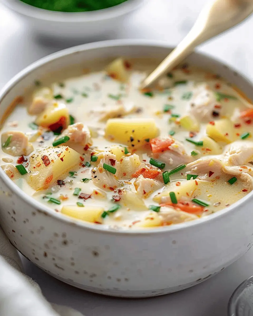 Chicken Soup with Potatoes: A Cozy, Heartwarming Delight
