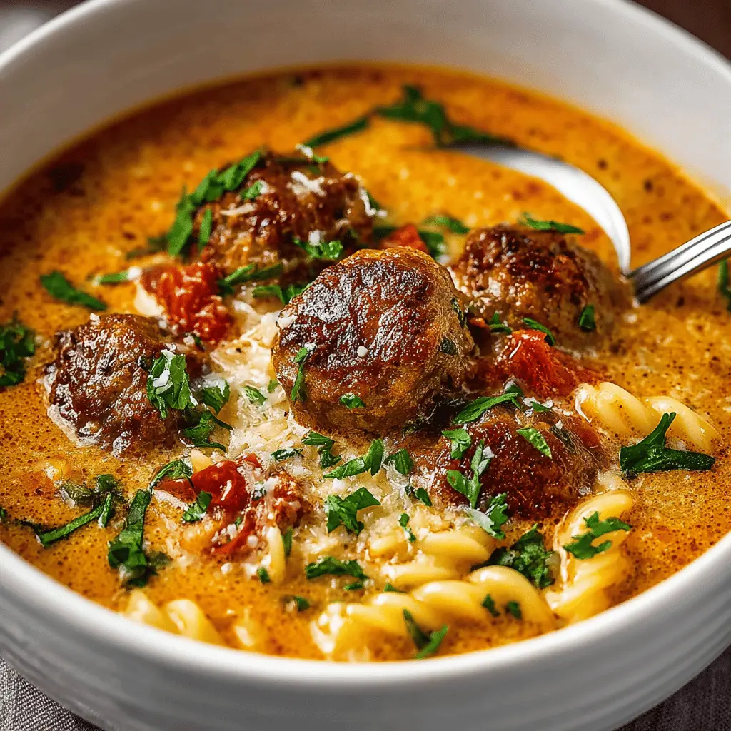 Creamy Italian Meatball Soup: Best Comfort Food for Cozy Nights