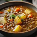 Hearty Lentil and Potato Soup