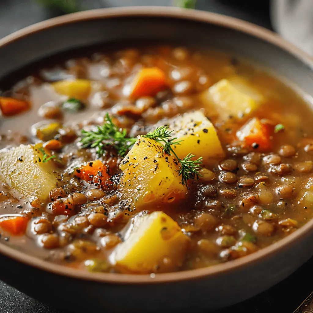 Hearty Lentil and Potato Soup: The Cozy Comfort Food You Need