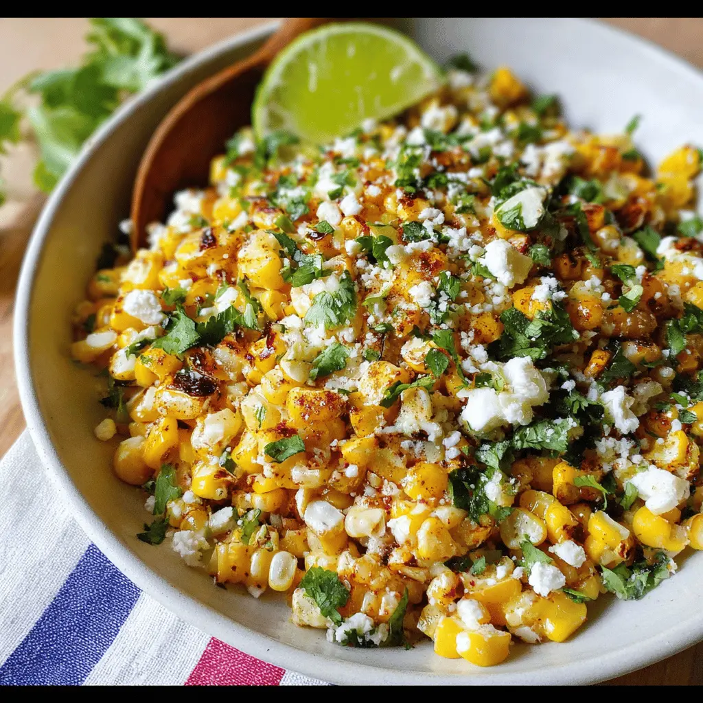Mexican Street Corn Salad: A Fresh, Easy Twist with Turkey Bacon