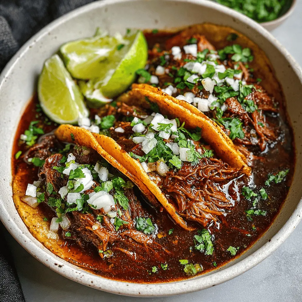 Crock Pot Birria Tacos: Easy, Flavor-Packed Comfort Food
