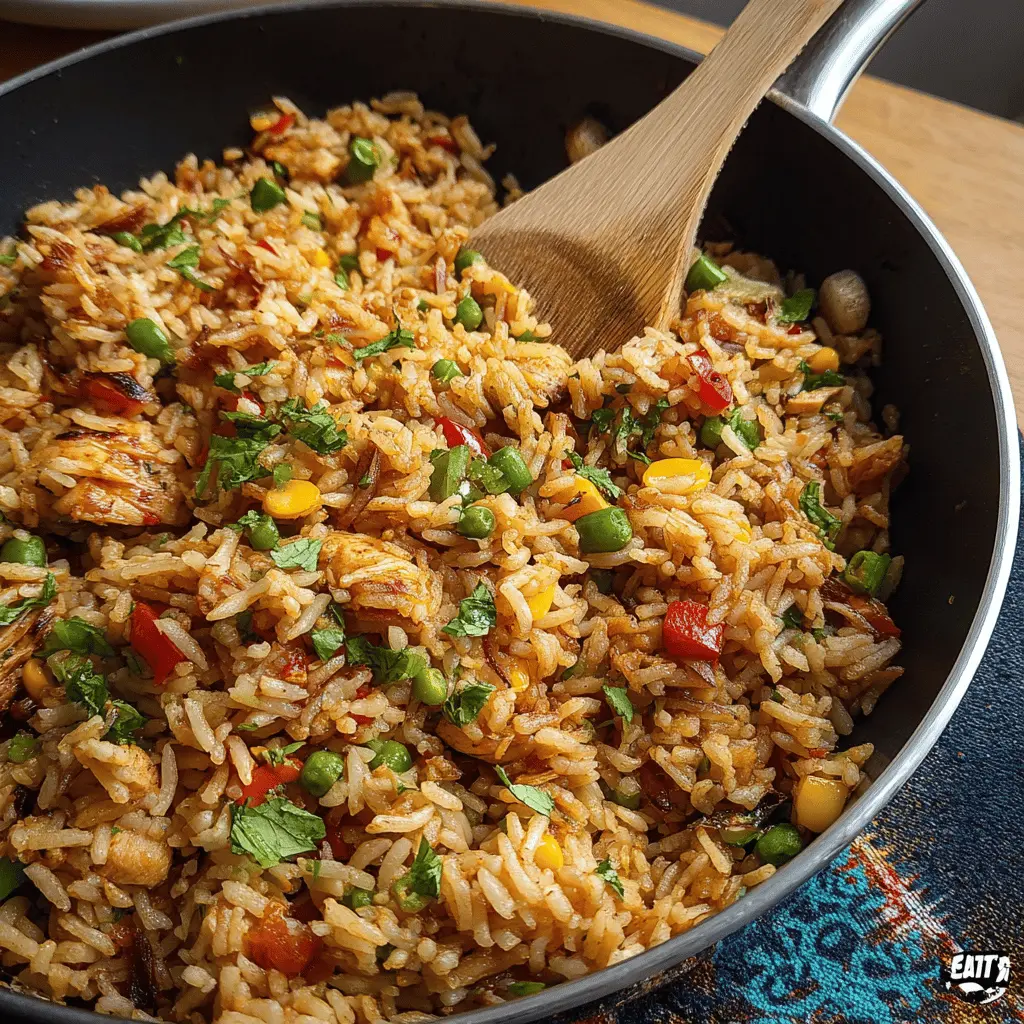 Savoury Rice Recipe: Easy Turkey Bacon and Veggie Delight