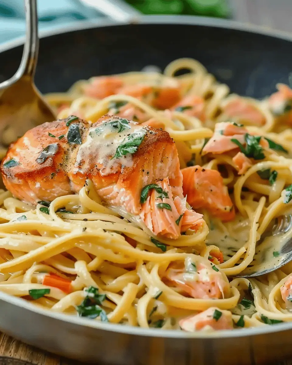 Healthy & Creamy Tuscan Salmon Pasta: A Sky-High Flavor Boost