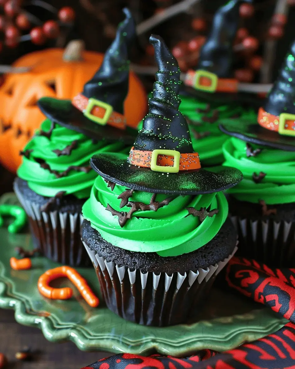 Easy Wicked Witch Cupcakes: Delightfully Spooky Treats for All