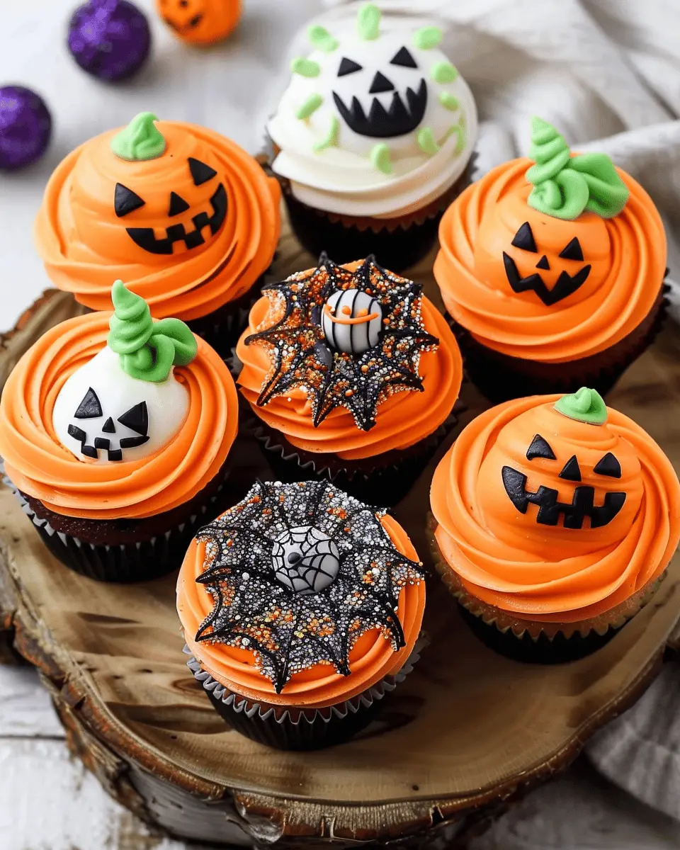 Easy Decorated Halloween Cupcakes: Perfectly Spooky & Fun Treats