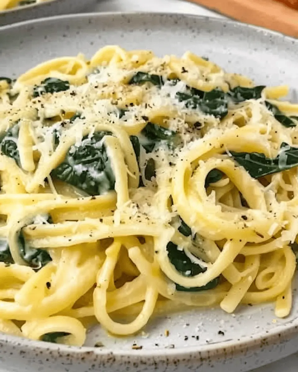 Spinach Lemon Pasta: A Light and Zesty Delight for Every Plate