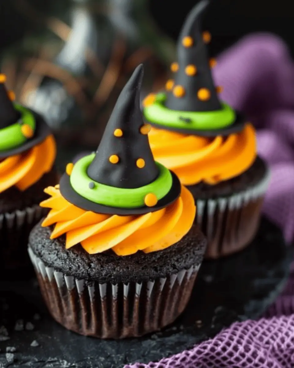 Witch Hat Cupcakes: Easy Treats for Halloween Parties