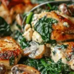 Chicken Spinach and Mushroom
