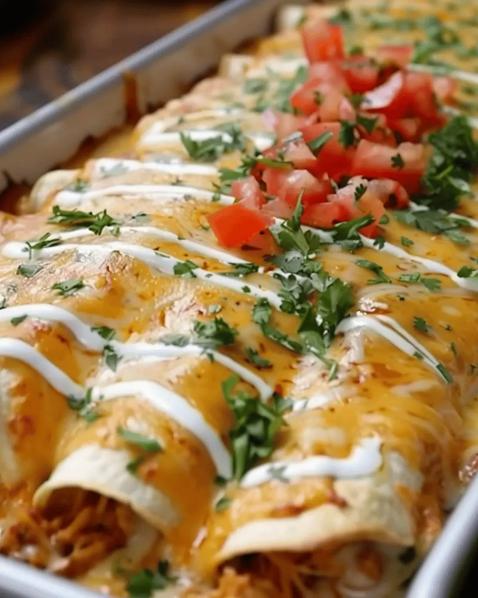 Queso Chicken Enchiladas: A Juicy Twist on a Classic Favorite