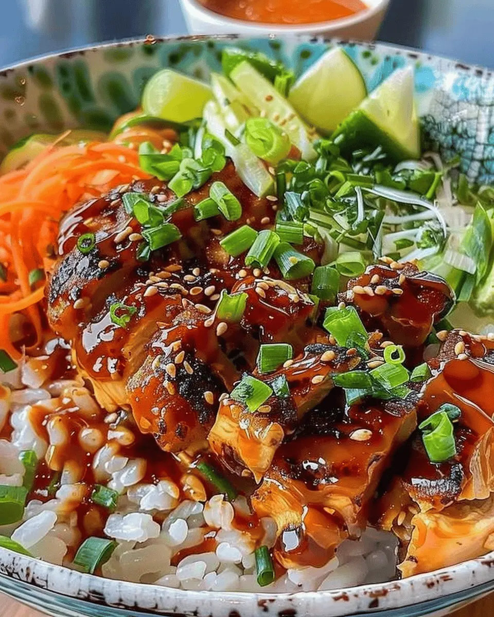 Sweet Chili Chicken Bowl: Easy Recipe for Flavorful Meals