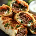 French Dip Tortilla Roll Ups