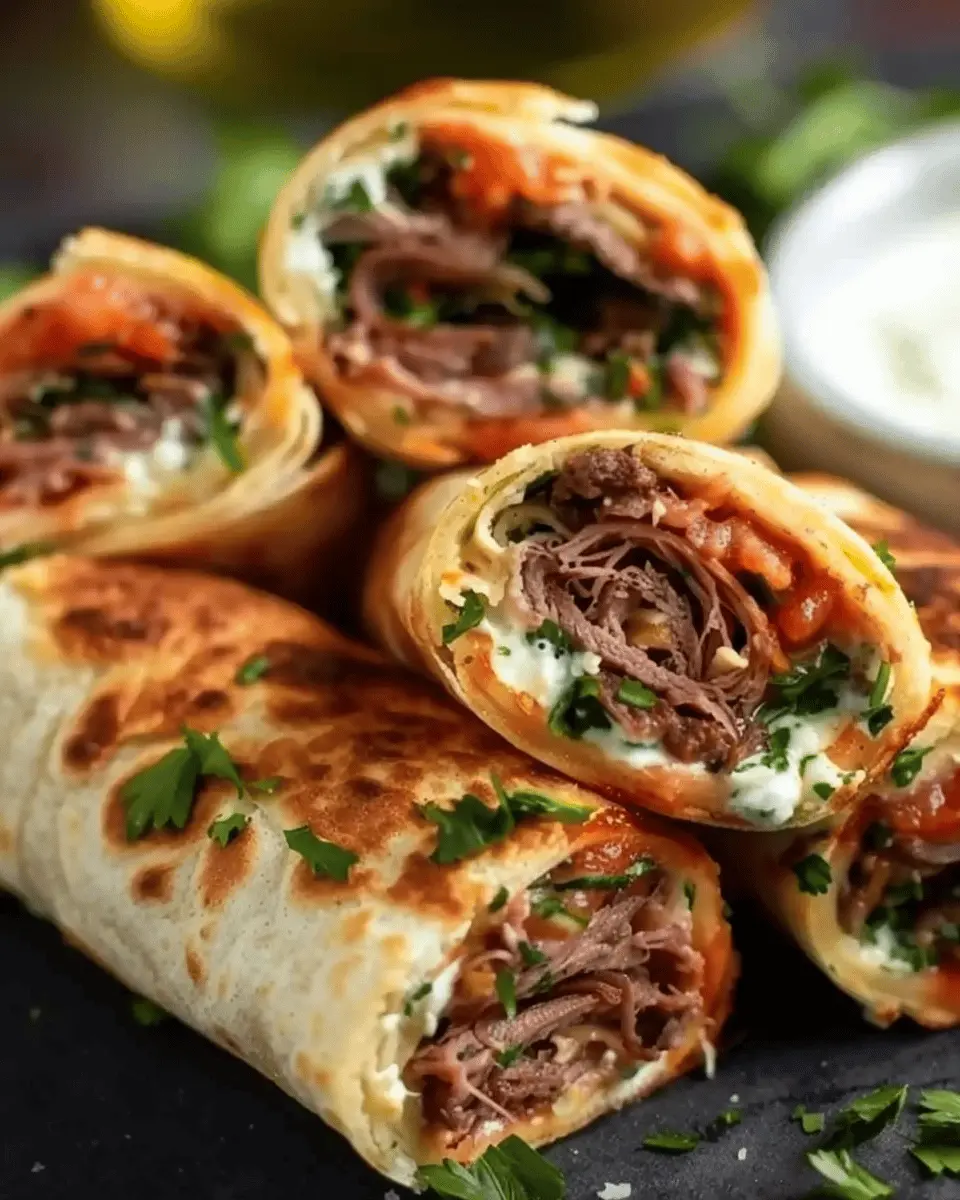 French Dip Tortilla Roll Ups: Easy and Delicious Comfort Food