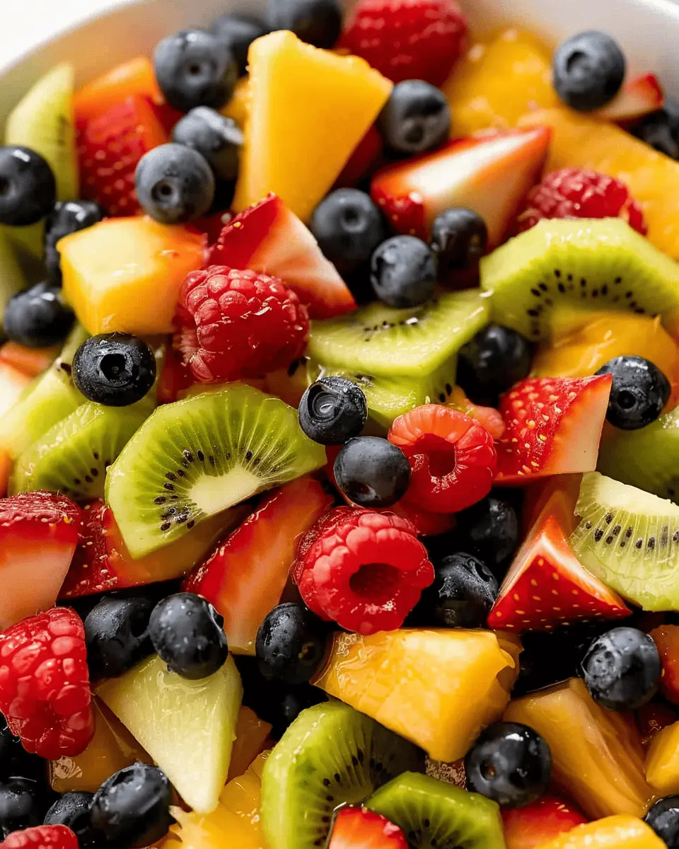 Fruit Salad with Honey Lime Dressing: A Fresh and Easy Delight