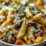 Philly Cheesesteak Pasta