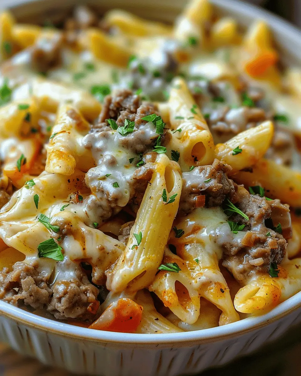 Philly Cheesesteak Pasta: Indulgent Comfort Food Made Easy