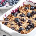 Blueberry Baked Oatmeal