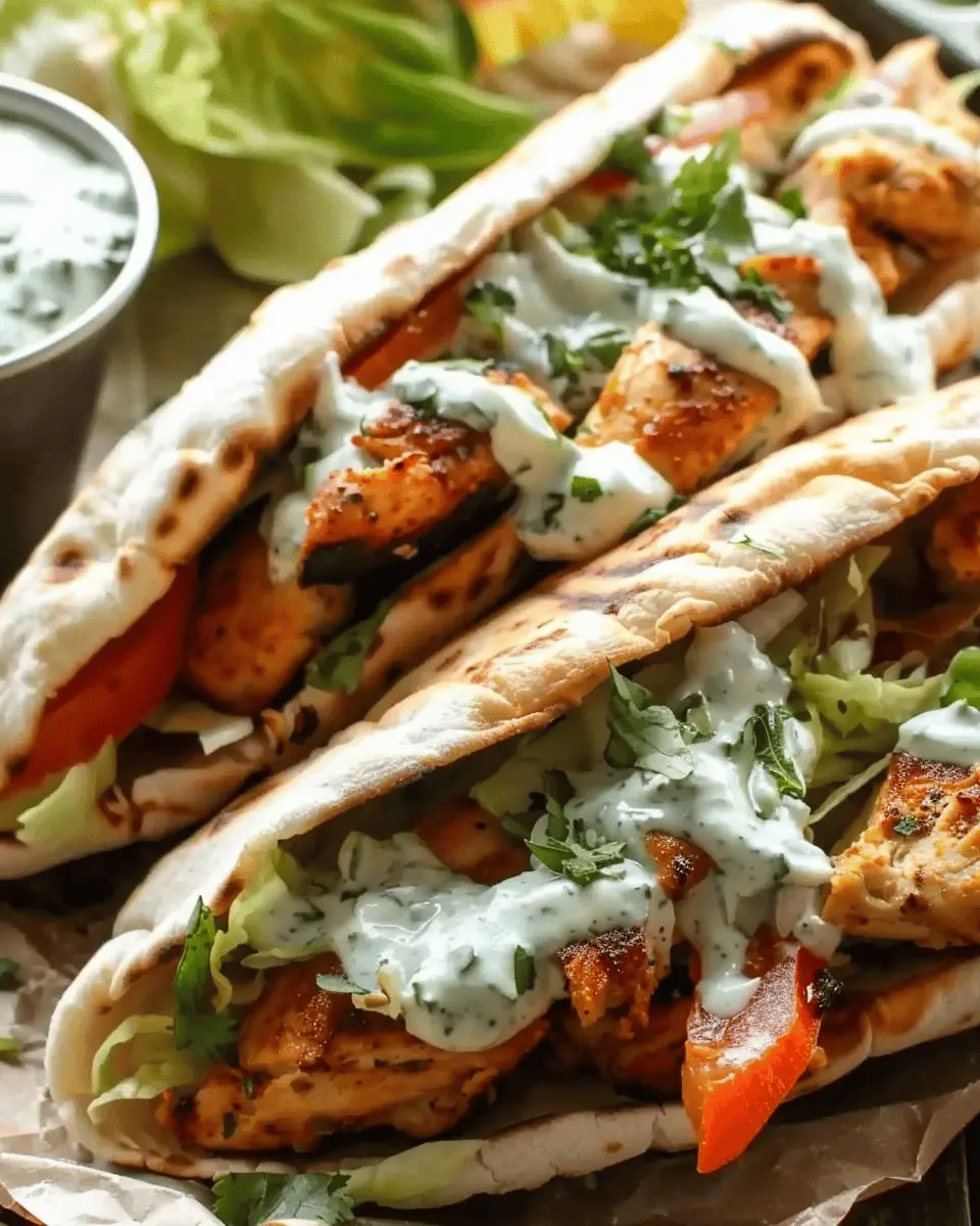 Sheet Pan Chicken Pitas: Easy, Flavorful, and Homemade Delight