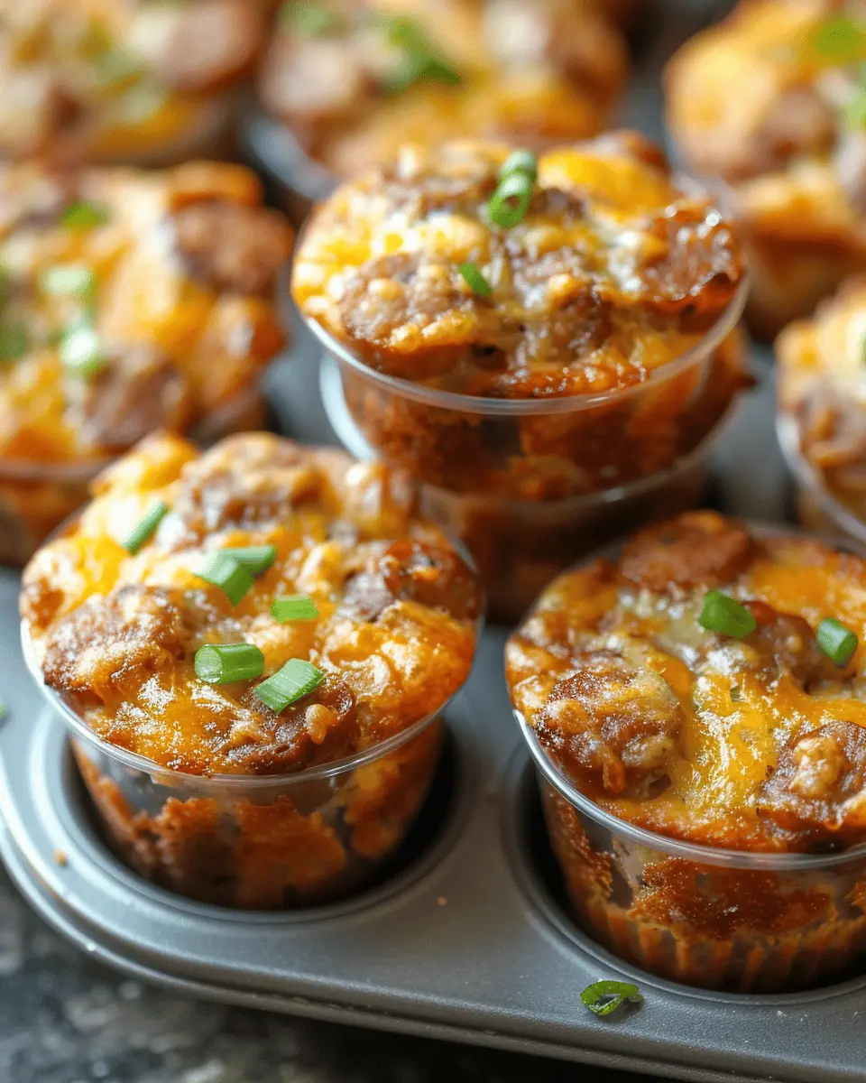 High-Protein Pancake Sausage Mini Muffins That Everyone Will Love