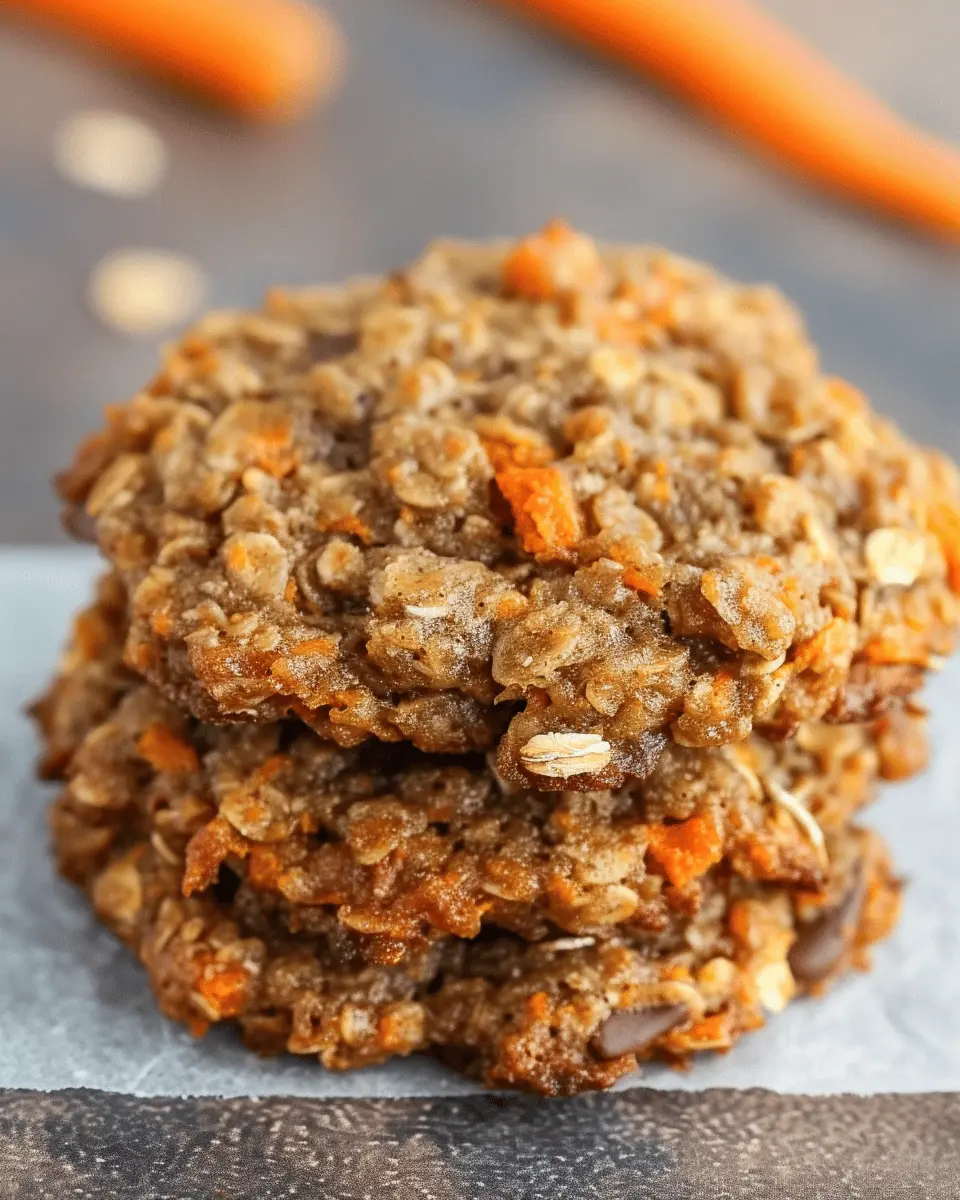 Healthy Carrot Cake Oatmeal Cookies: Best Guilt-Free Treats