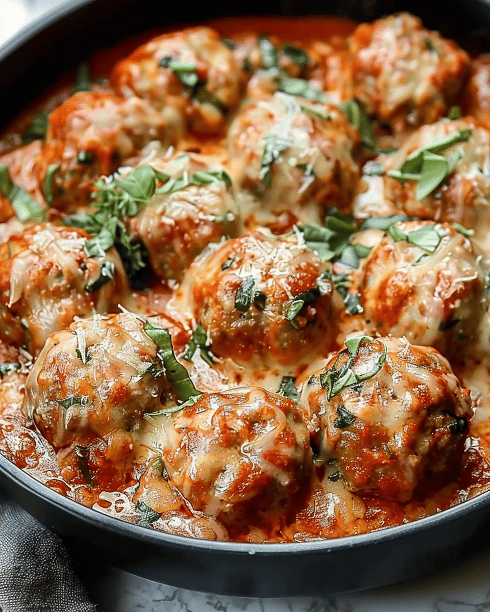 Creamy Tuscan Keto Meatballs with Flavorful Turkey Bacon Treats