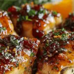 Cranberry Orange Glazed Chicken
