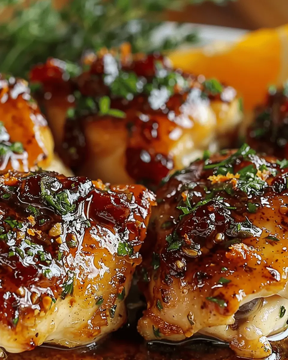 Cranberry Orange Glazed Chicken: Easy and Juicy Weeknight Delight