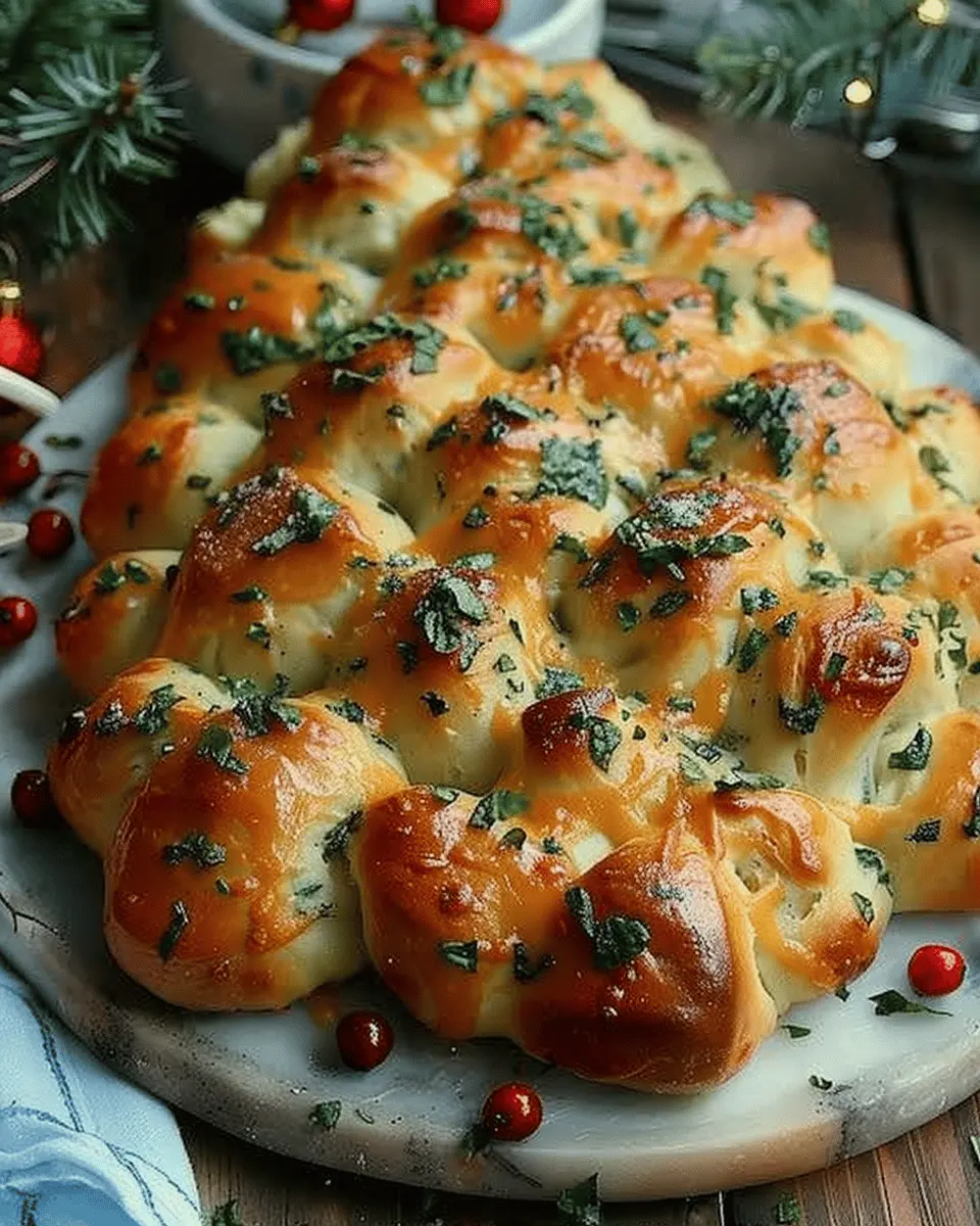 Cheesy Christmas Tree Bread: The Best Festive Twist for Your Table