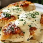 Chicken Pillows with Creamy Parmesan Sauce for Cozy Nights