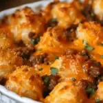 Tater Tot Casserole with Ground Beef