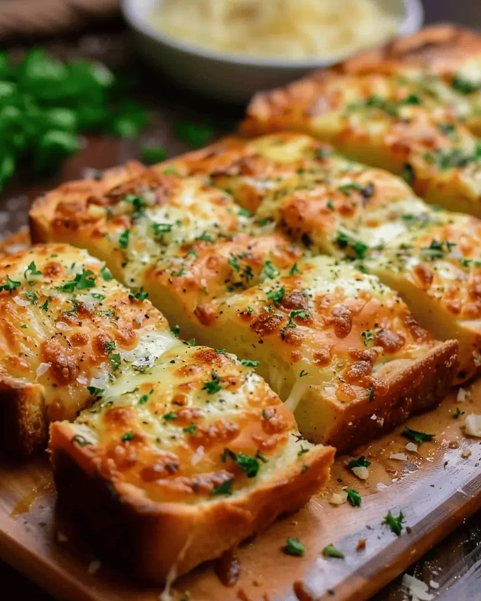 Best Cheesy Garlic Bread Recipe: Indulgent Twist with Turkey Bacon