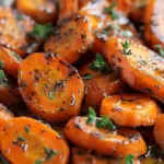 Roasted Honey Garlic Carrots
