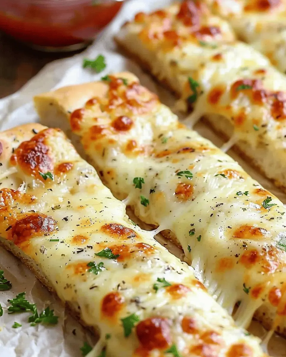 Cheese Breadsticks: The Best Homemade Snack You’ll Love