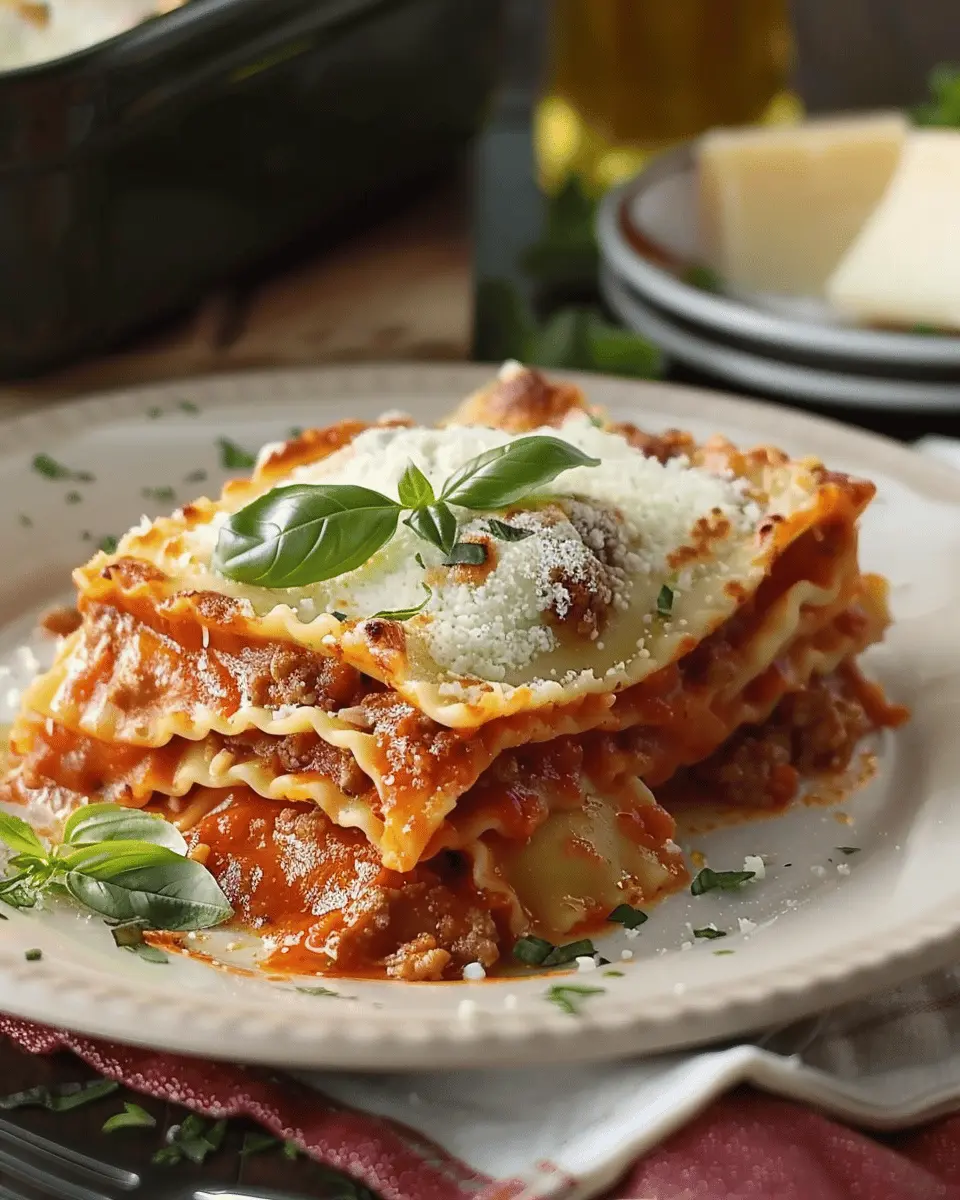 Crockpot Ravioli Lasagna: Easy Comfort Food for Your Family
