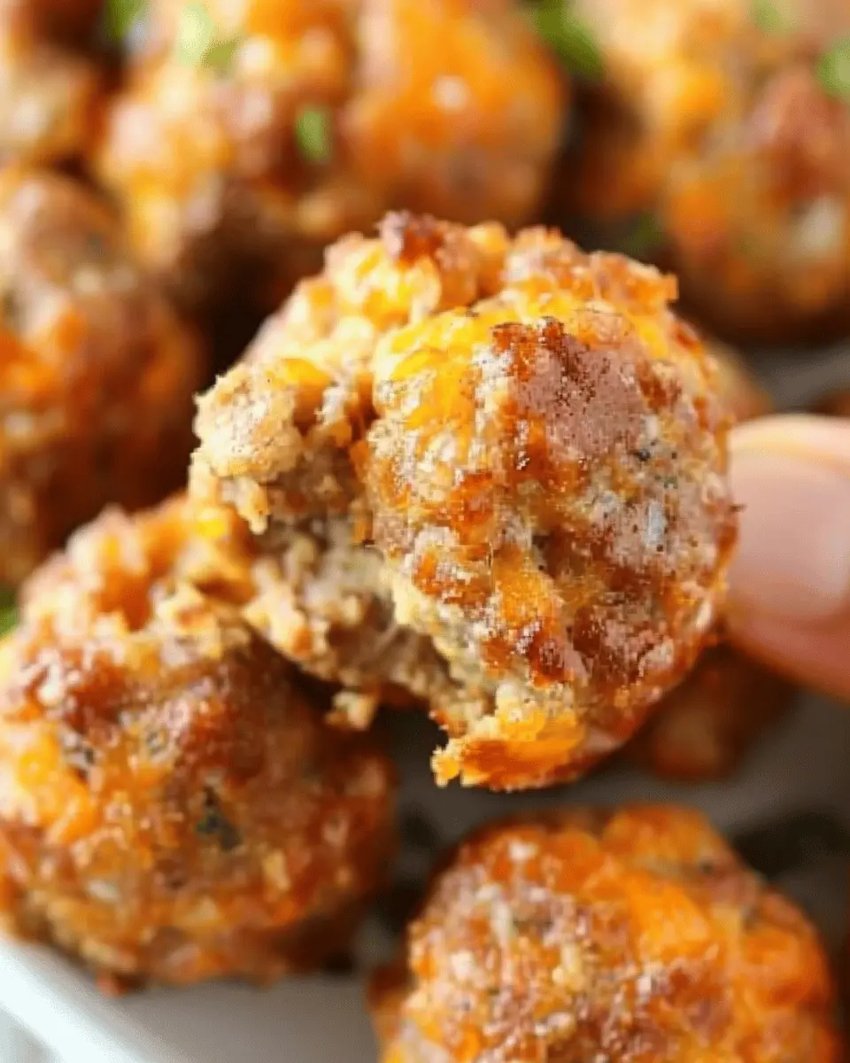 Bisquick Sausage Balls Recipe: Easy Turkey Bacon & Beef Delight