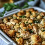 Dolly’s Chicken and Stuffing Casserole