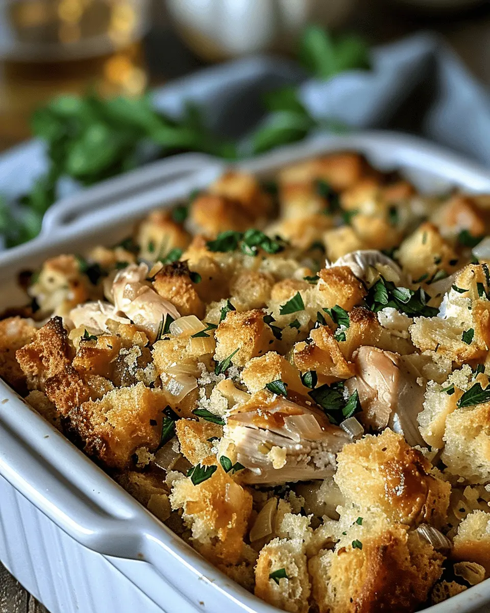 Dolly’s Chicken and Stuffing Casserole: Easy Comfort Food Delight