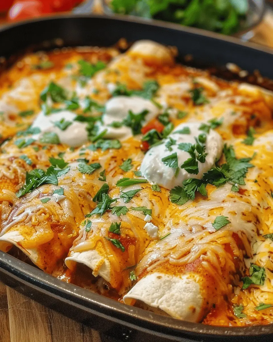 Delicious Chicken Enchiladas: Easy Recipe for Homemade Bliss