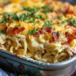 Creamy Southern Spaghetti Bake