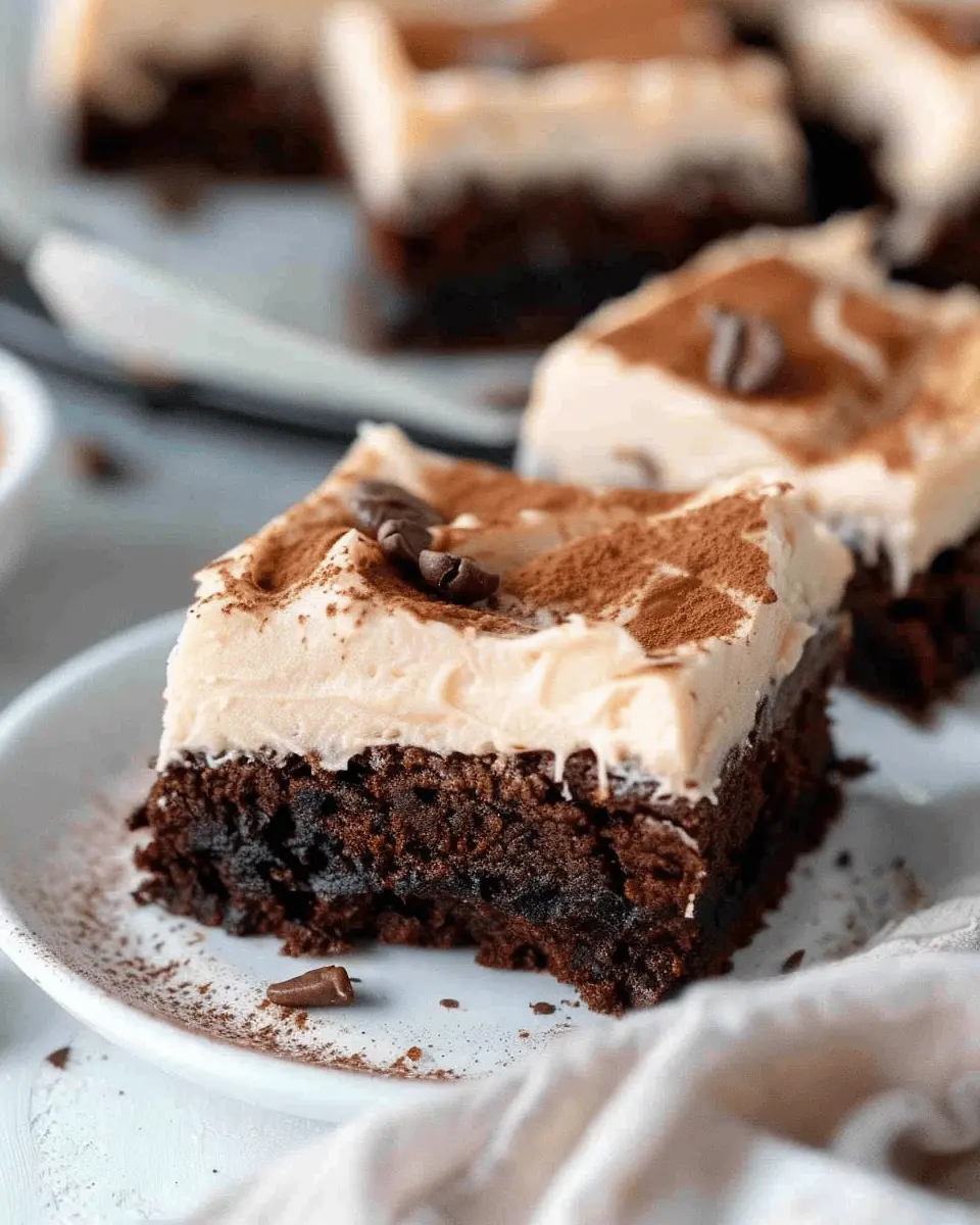 Frosted Coffee Brownies: The Best Indulgent Treat for Home Bakers