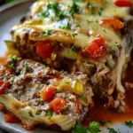 Philly Cheesesteak Meatloaf