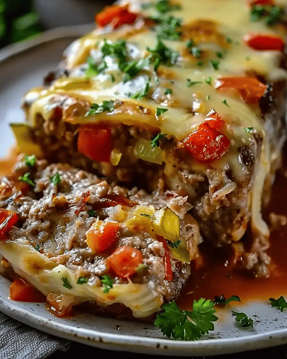 Philly Cheesesteak Meatloaf: An Indulgent Twist on Comfort Food