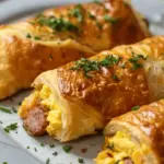 Sausage Egg Breakfast Roll-Ups