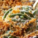 Irresistible Campbells Green Bean Casserole