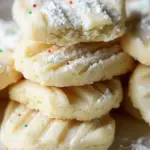 Whipped Shortbread Cookies