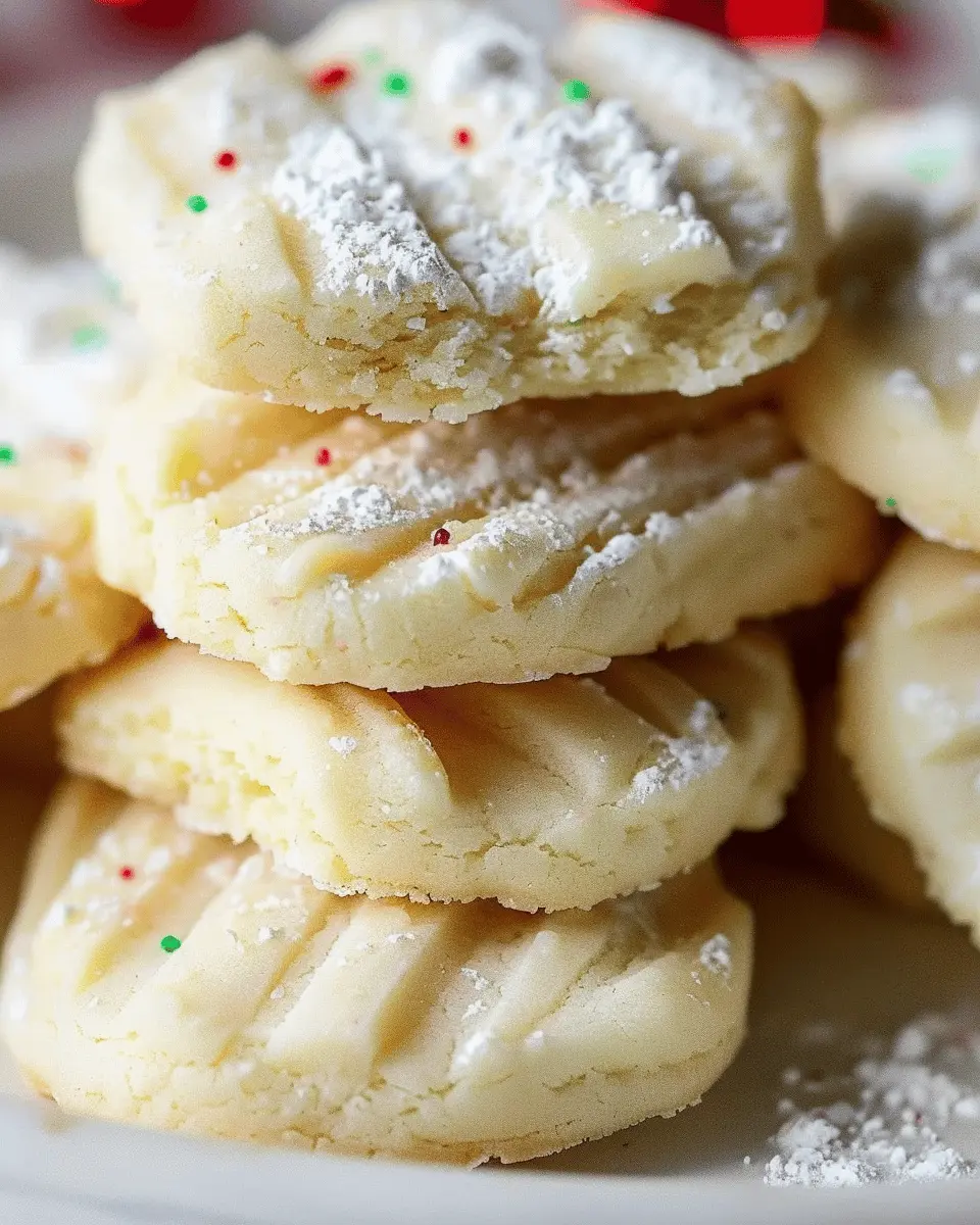 Whipped Shortbread Cookies: The Best Buttery Delight You’ll Love