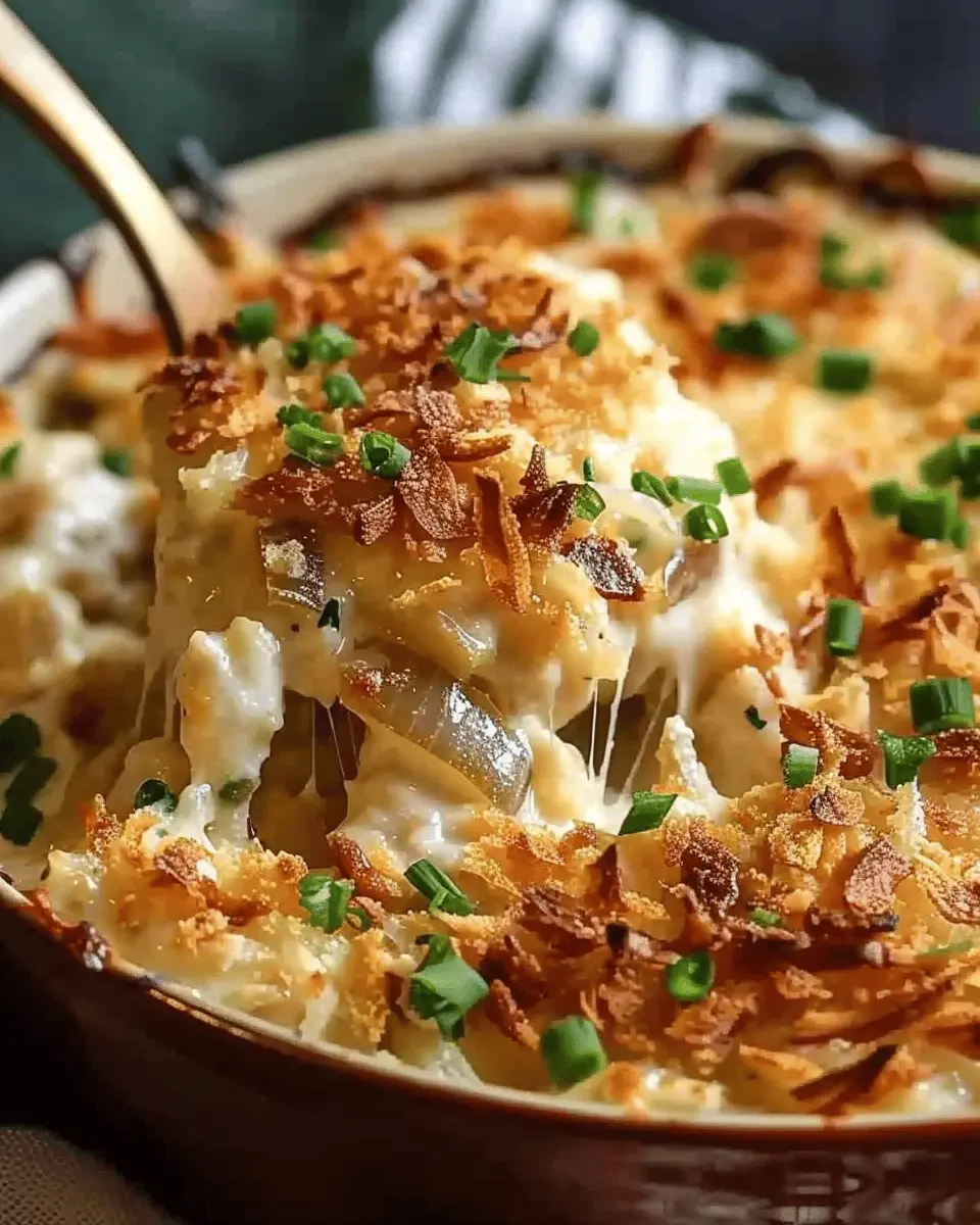 Comforting French Onion Chicken with Turkey Bacon Delight