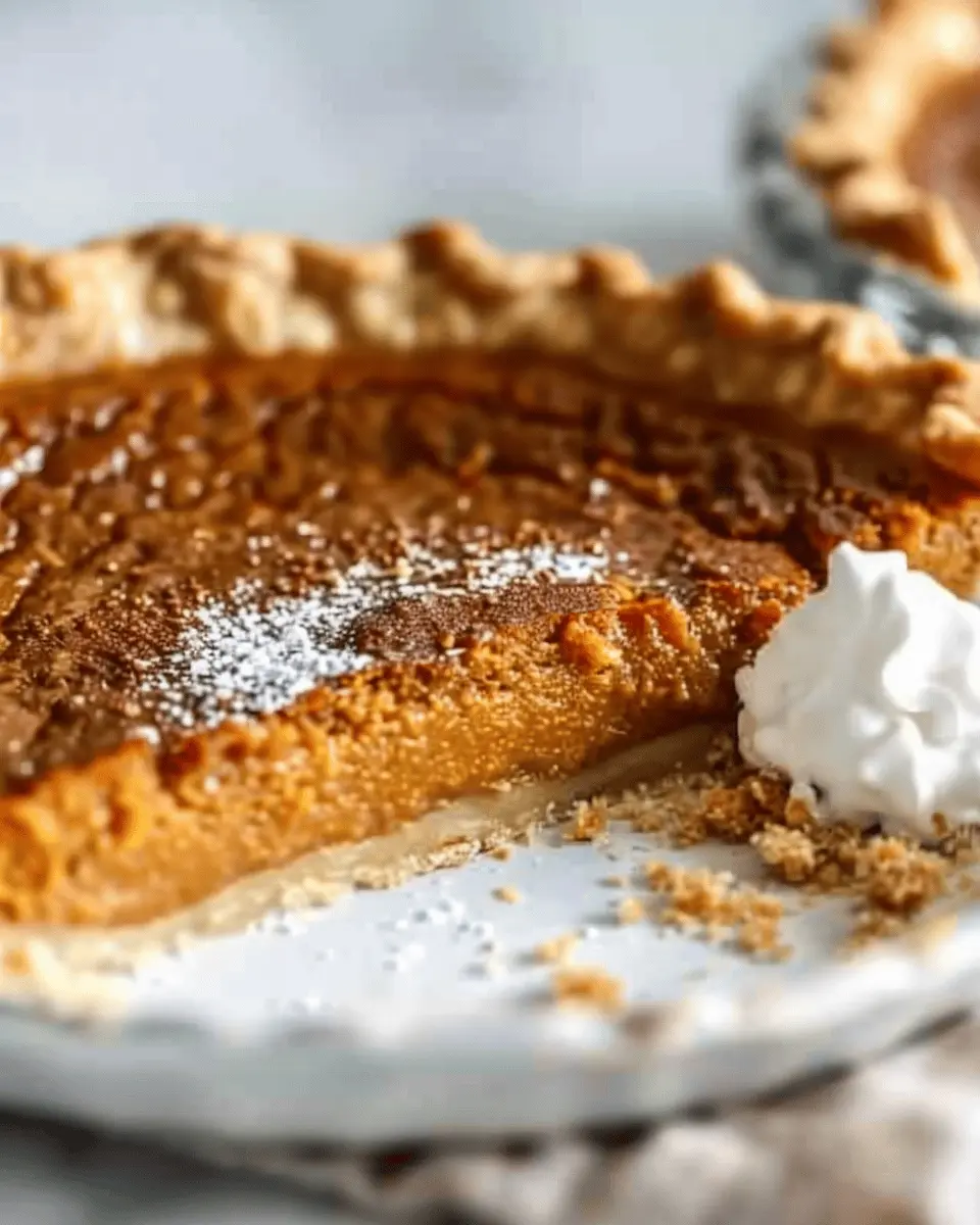 Bourbon Brûlée Pumpkin Pie: The Best Indulgent Fall Dessert