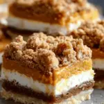 Pumpkin Cheesecake Bars with Streusel